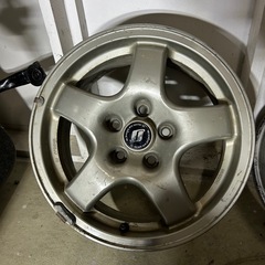 【2本】スカイライン R32　純正 16インチ アルミホイール 2本セットの画像