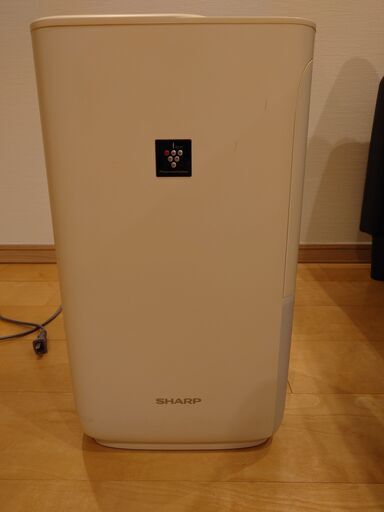 【シャープ】プラズマクラスター搭載 加湿器 ホワイト HV-J75W