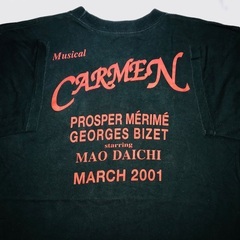 激レア／大地真央さん主演「カルメン」2001 スタッフTシャツ〜...