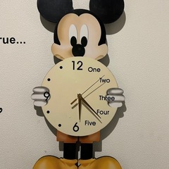 ミッキー掛け時計
