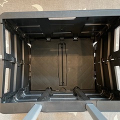 折りたたみ　キャリー　ショッピングカート　キャンプ　アウトドア　手引きの画像