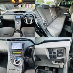 トヨタプリウス30系　車検１年１０ヶ月付　ZVW30  H２３年式　人気の黒の画像