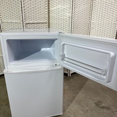S-cubism ノンフロン冷凍冷蔵庫 90L 2ドア 冷蔵庫の画像