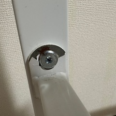 受け渡し先決定しました。【定価¥30,000】ニトリ_ダブルパイプベッド(バジーナC-STN WH)の画像
