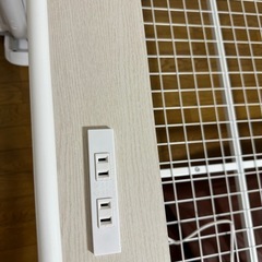 受け渡し先決定しました。【定価¥30,000】ニトリ_ダブルパイプベッド(バジーナC-STN WH)の画像