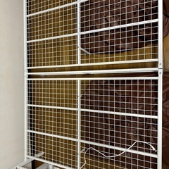 受け渡し先決定しました。【定価¥30,000】ニトリ_ダブルパイプベッド(バジーナC-STN WH)の画像