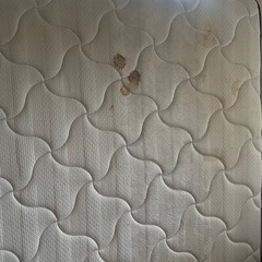 フランスベッド　ダブルサイズマットレス　フレーム付の画像