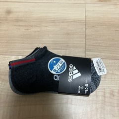 新品　adidas 靴下　3足の画像