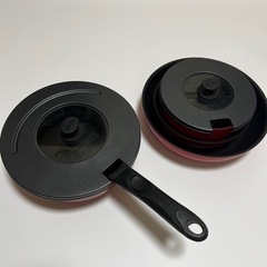 ★お取引決定★ サーモス　取っ手の取れる鍋・フライパン7点セットの画像
