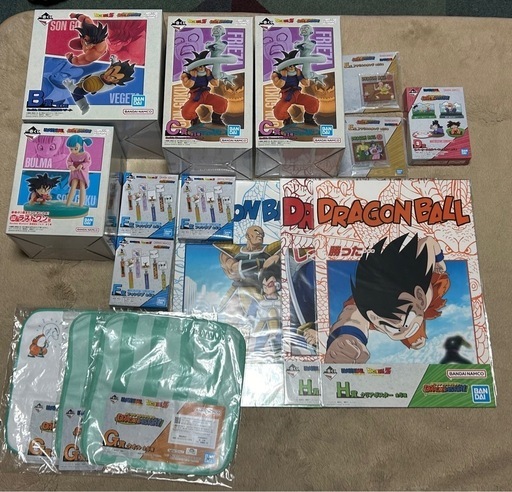 一番くじドラゴンボールDRAGON HISTORY B賞　C賞　D賞　E賞　F賞　G賞　H賞　ラストワン賞