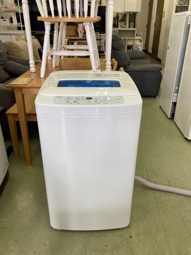 【リサイクルショップ　ピカソ　小松原】★分解洗浄済み★ハイアール Haier 洗濯4.2kg 全自動洗濯機 2018年製 JW-K42M★3768★