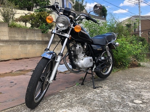 【125ccバイク車体】スズキ　GN125H＊4st車・MT5速＠神奈川県川崎市麻生区より