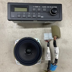 ホンダアクティ　純正ラジオ&スピーカーセット
