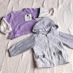 ベビー服　女の子服　秋服　冬服　まとめ売り　80㎝の画像