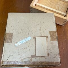押し枠　オシワク　桧箱寿司器　ジャンクの画像