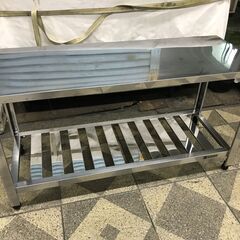 作業台 コンロ台など 1200*450*650 業務用 中古の画像