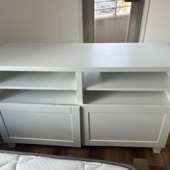 IKEA TVボード(ハイタイプ) ホワイトの画像