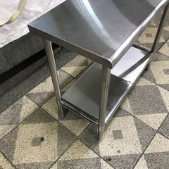 作業台  パイプ脚 900*450*800 業務用 中古の画像
