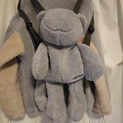 モコモコアウター&クマリュックセット ジャケット の画像