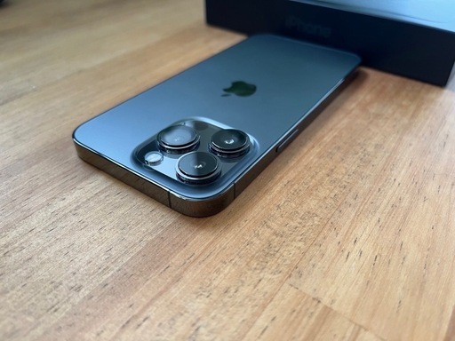 iPhone13 Pro 128GB グラファイト SIMフリー 本体+充電ケーブル+箱