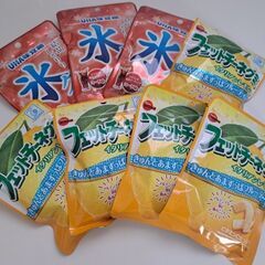 フェットチーネグミ イタリアンレモン味5袋＆氷グミコーラ味3袋♪...
