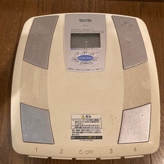 タニタ　体重計　Inner Scan BC-516 中古品
