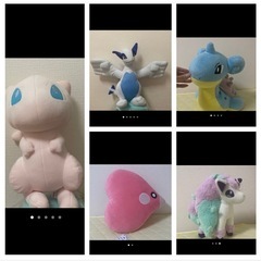 🈹ポケモン ぬいぐるみ 5点セット