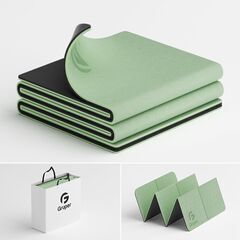 【未使用】Gruper ヨガマット 6mm 折りたたみヨガマットの画像