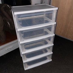 5段衣装ケース　プラチェスト　収納の画像