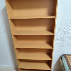 14日まで処分　6段　本棚