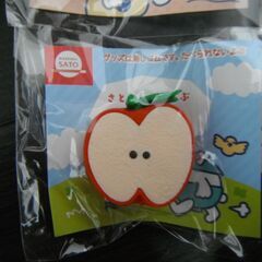 【未使用】おもしろ消しゴム　和食さと　さとキッズくらぶ　消しゴム　４個まとめての画像
