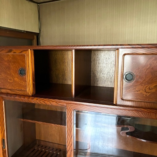 割引 茶箪笥 和風 レトロ 箪笥 飾り棚 和箪笥 茶箪笥 和風 レトロ 箪笥