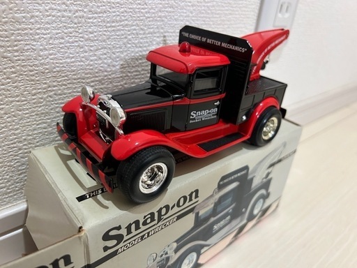 スナップオン】ミニカー希少 モデルA レッカー Snap-on ミニカー MODEL