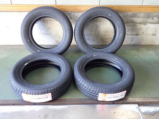 ★(T-1)155/65R13の新品タイヤ工賃込4本セット！他サイズも取り扱い中！
