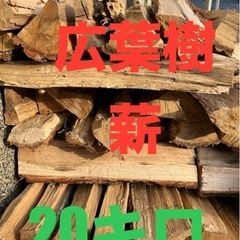広葉樹　薪20キロ