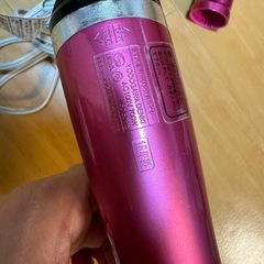 コイズミ マイナスイオンカーリングドライヤー ピンクの画像