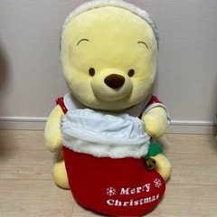 特大 ディズニー くまのプーさん クリスマス ぬいぐるみ
