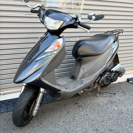 2941.アドレスv125G（不動車両）　BEAMSマフラー、ライトLED 千葉県柏市　配送可能