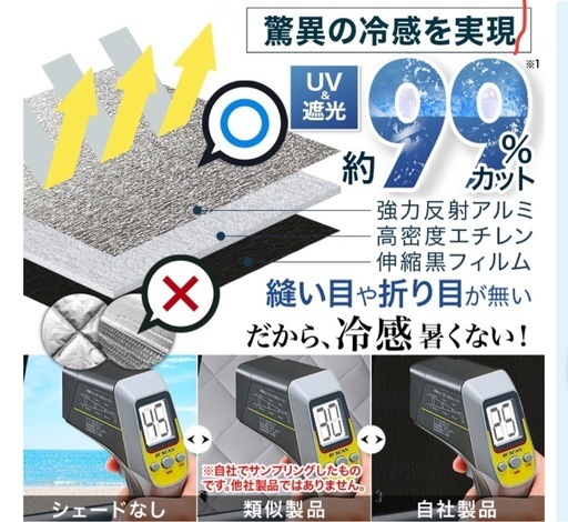 プラド150後期専用　サンシェード