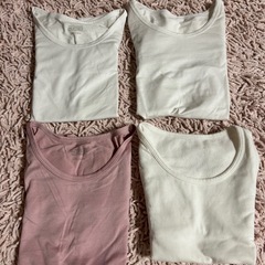 ユニクロ UNIQLO ヒートテックシャツ GUウォーム白1枚　...