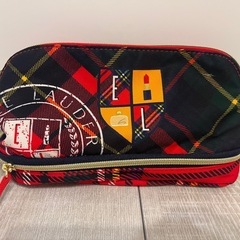 エスティローダー  ESTEE LAUDER チェック柄ポーチ