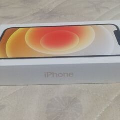 iPhone12　SoftBank（White）空箱の画像
