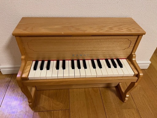 KAWAI　アップライトピアノ 1154　ナチュラル　32鍵盤　トイピアノ/ミニピアノ　楽器玩具　知育玩具　おもちゃ　カワイ　河合楽器製作所