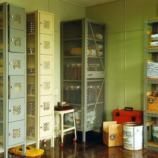 LYON　MESH LOCKER アンティーク家具　　ロッカー