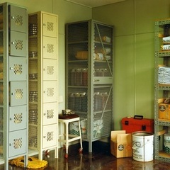 LYON　MESH LOCKER アンティーク家具　　ロッカーの画像