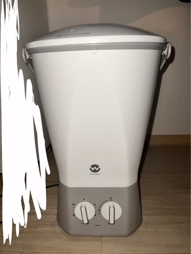 ウォッシュボーイ　小型洗濯機　TOM-12w