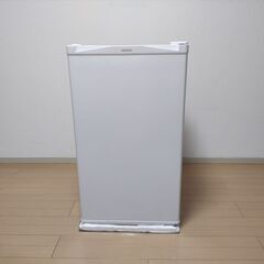 YAMAZENの1ドア冷蔵庫。ＹＦＲ－９０（Ｗ）
