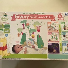 くまのプーさん　6WAYジムにへんしんメリー