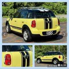 ⭐️車検受けました‼️BMW MINI クロスオーバー希少イエロー お洒落可愛い⭐️の画像
