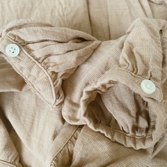 GAP ベージュ チュニック Sサイズ 長袖の画像